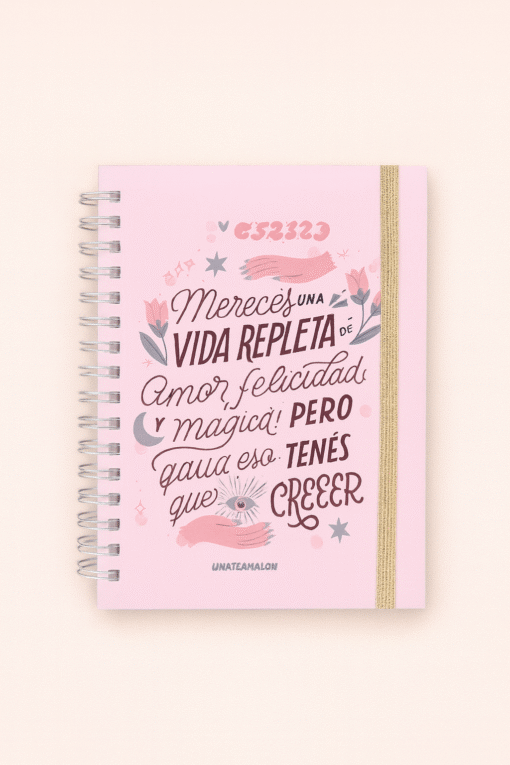 Cuaderno Tenes que creer A5 - Tapa Dura