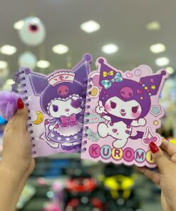 Cuaderno Kuromi con Pompon
