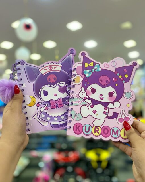 Cuaderno Kuromi con Pompon