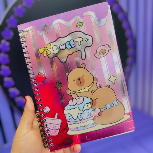 Cuaderno Metalizado - Capybara - Imagen 4