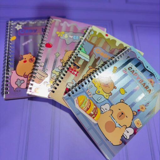 Cuaderno Metalizado - Capybara