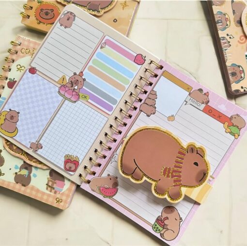 Cuaderno Capybara con abrojo - Imagen 2