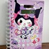 Cuaderno Anillado + Calculadora Kuromi