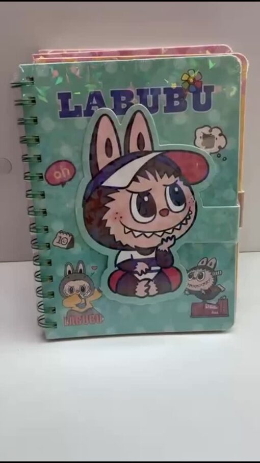 Cuaderno Labubu con abrojo - Imagen 3