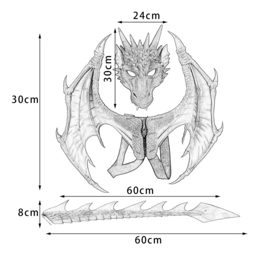 Disfraz de Dragon - Imagen 5