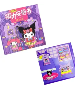 D NQ NP 2X 744189 MLM77446406621 072024 F libro sanrio magnetico stickers magneticos crear escenas