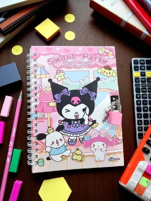 Diario Intimo Kuromi con Candado
