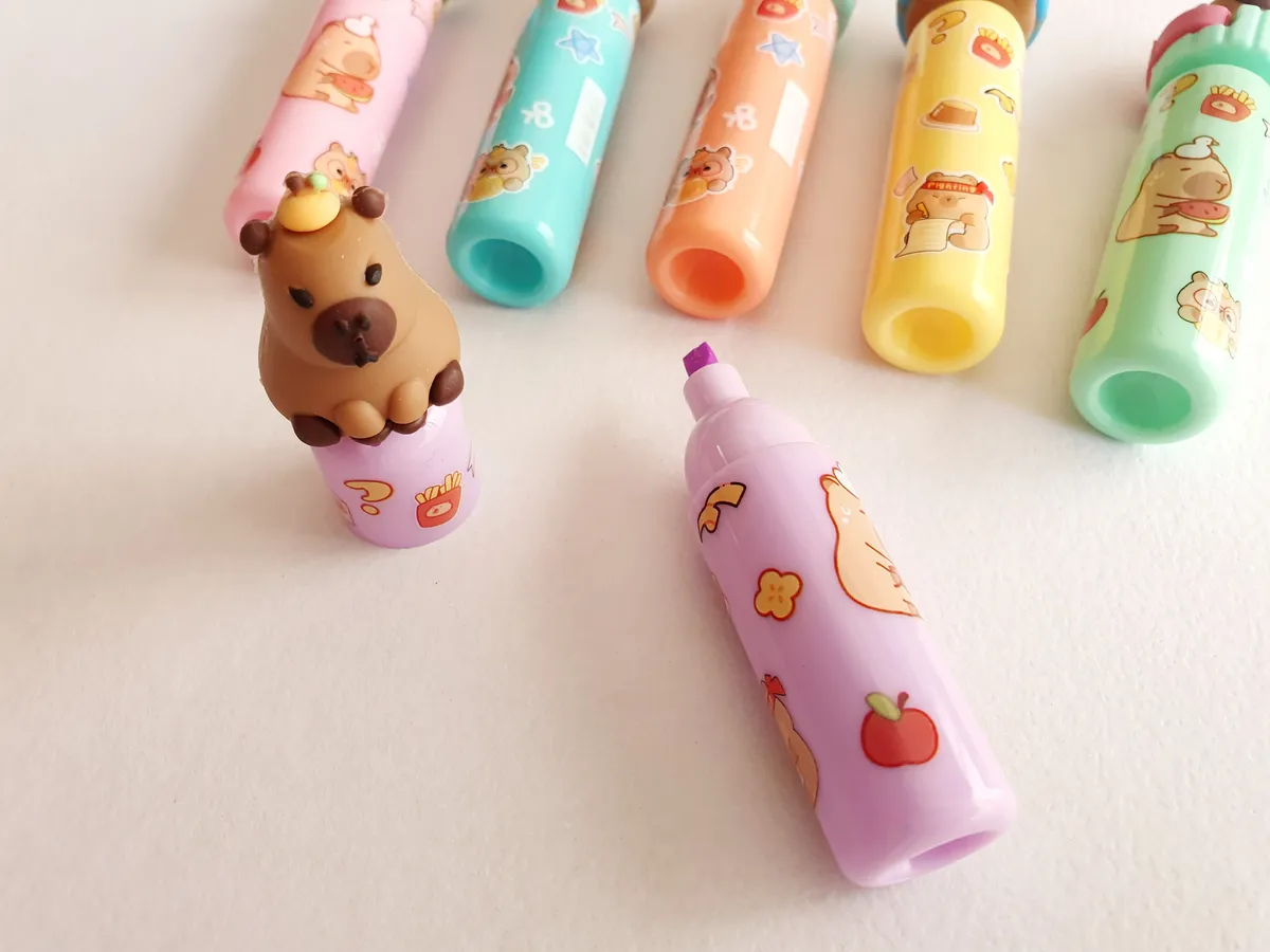 Mini Resaltadores Capybara - Imagen 4