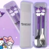 D NQ NP 2X 987760 MLC82355531904 022025 F juego de tenedor y cuchara kuromi hello kitty