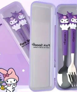 Cubiertos Kuromi