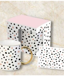 Taza Ceramica Points con Packaging + Tarjeta