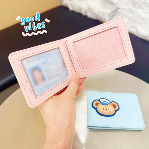 Funda Porta Sube y Documento Eco Cuero Oso