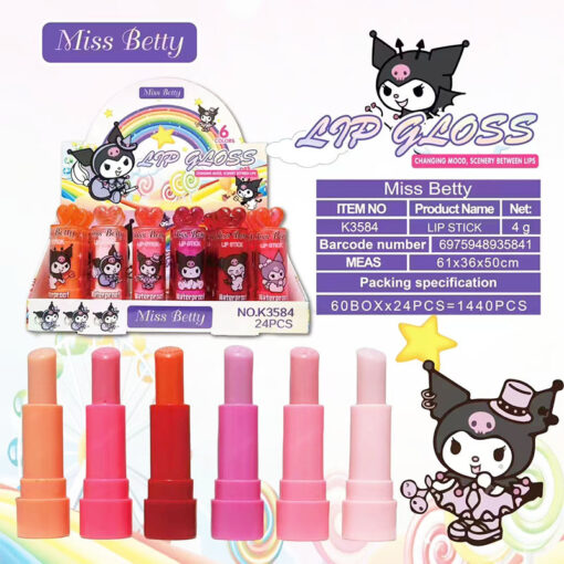 Labial Gloss Corazon - Kuromi