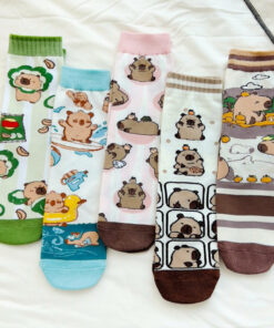 Medias Soquete - Capybara Enjoy