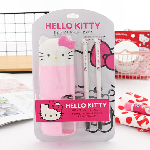 Set Cepillo de Dientes + porta Cepillo -  Hello kitty - Imagen 3