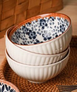 Bowl Conico Vintage - Flores 7 TWW001 45 A A