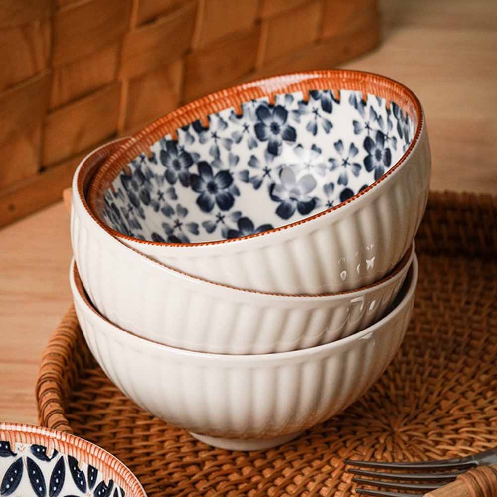 Bowl Conico Vintage - Flores 4 Bowl Conico Vintage - Flores - Imagen 4