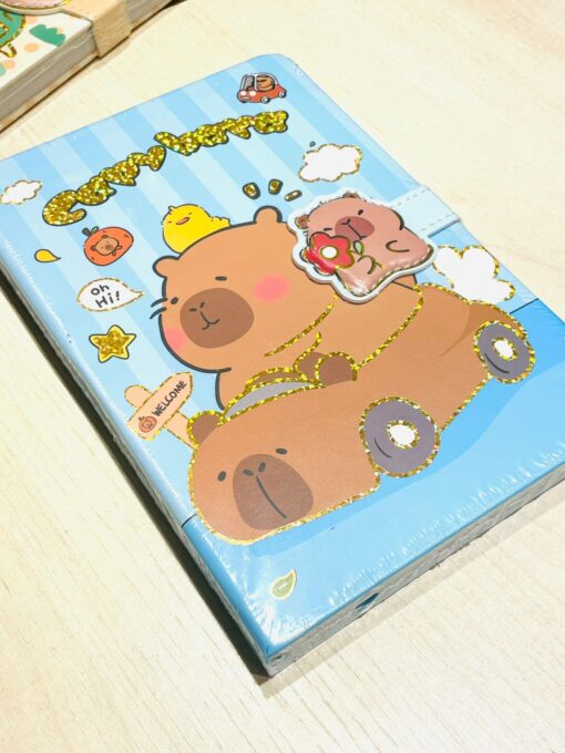 Libreta con broche Iman - Capybara