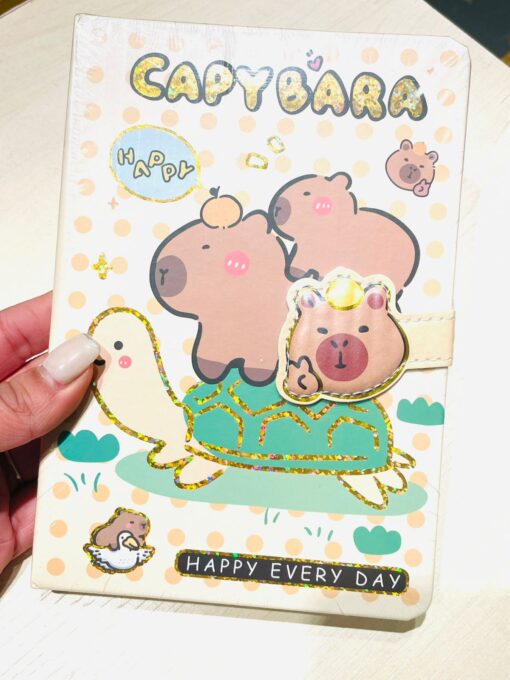 Libreta con broche Iman - Capybara - Imagen 3