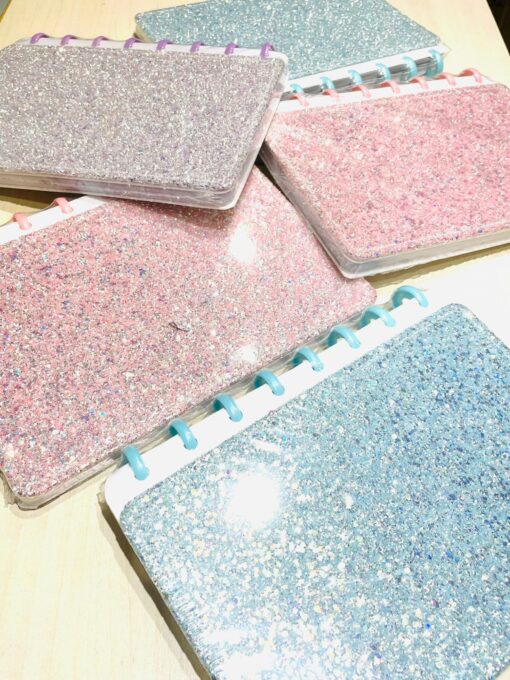 Cuaderno Glitter  con Discos - Imagen 3