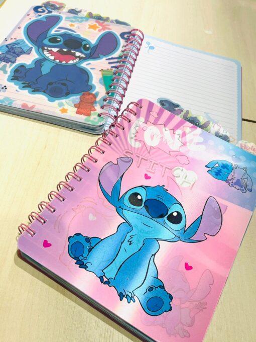 Cuaderno 3D con Separador - Stitch