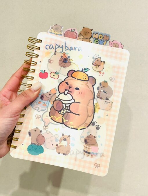 Cuaderno 3D con Separador - Capybara