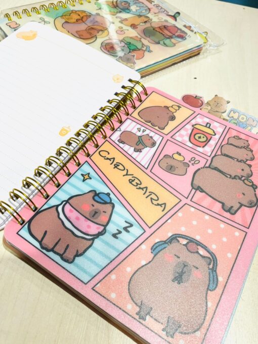 Cuaderno 3D con Separador - Capybara - Imagen 8