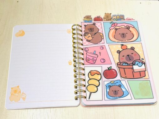 Cuaderno 3D con Separador - Capybara - Imagen 5