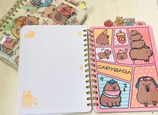 Cuaderno 3D con Separador - Capybara - Imagen 6