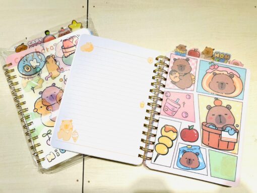 Cuaderno 3D con Separador - Capybara - Imagen 4