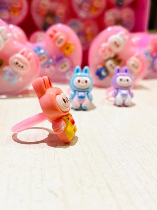 Anillo Corazon x3 - Labubu - Imagen 6