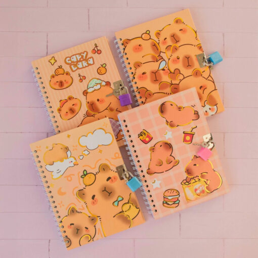 Diario Intimo Capybara con Candado