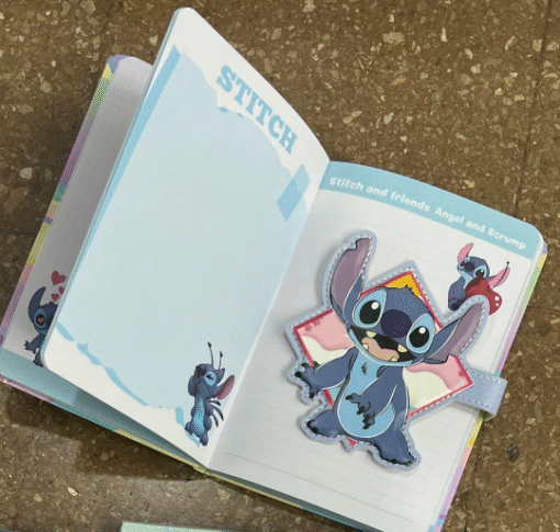Libreta con broche Iman - Stitch - Imagen 2