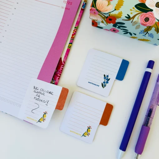 Notas Adhesivas Con Solapa -Jardin