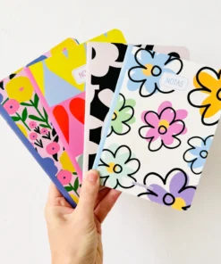 Alternative view of Pack x2 Libretas A6 Noir Bloom