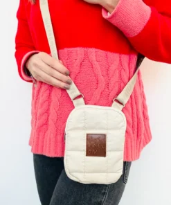Pouch Matelasse Beige