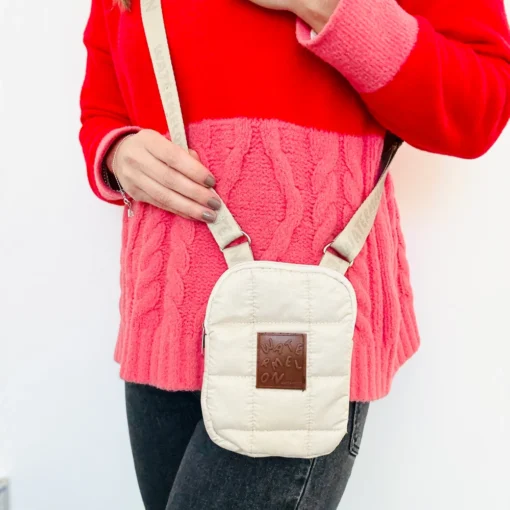 Pouch Matelasse Beige