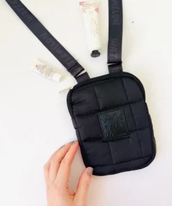 Pouch Matelasse Negro