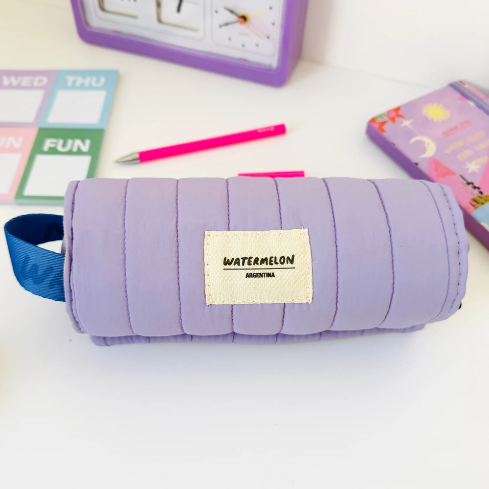 Cartuchera Desplegable Lila 1 Cartuchera Desplegable Lila