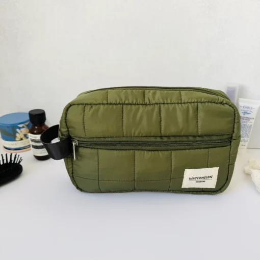 Necessaire Con Cierre Verde