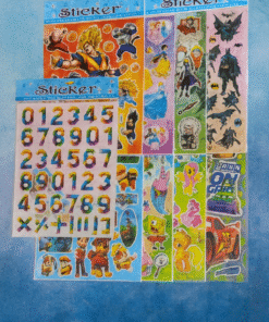 Stickers en plancha personajes