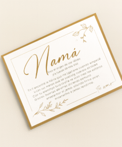 Postal Mamá Lina Origen
