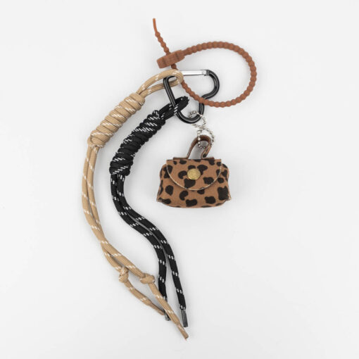 LLavero Charm Mini Cartera Print - Imagen 2