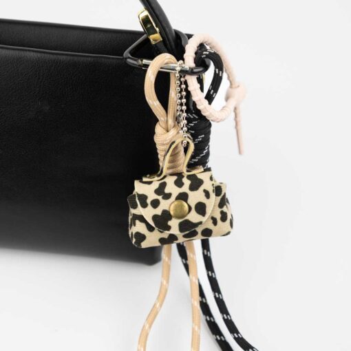 LLavero Charm Mini Cartera Print - Imagen 4
