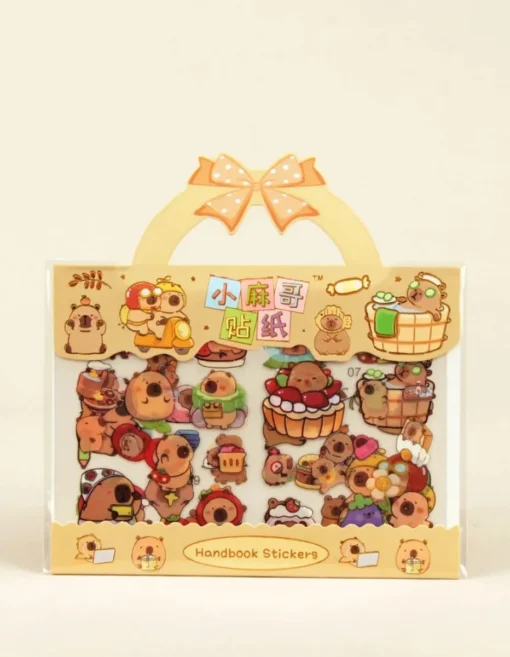 Stickers Capybara Cartera