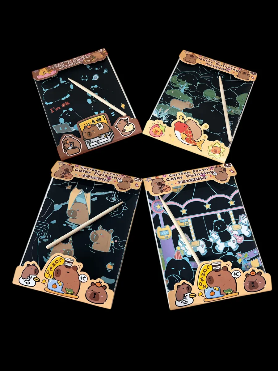 Papel Rasca Personajes 4 Papel Rasca Personajes - Imagen 4