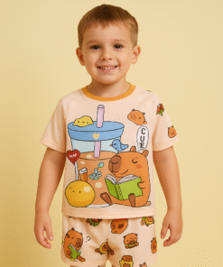 Pijama VERANO KIDS - Capybara Beige