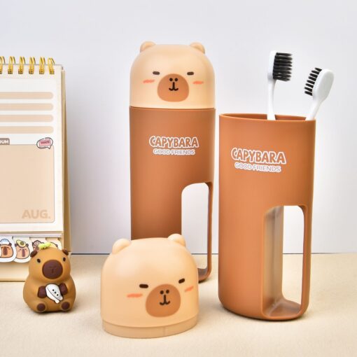 Set Cepillo de Dientes + porta Cepillo - Capybara