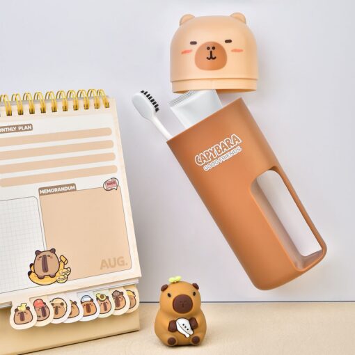 Set Cepillo de Dientes + porta Cepillo - Capybara - Imagen 3