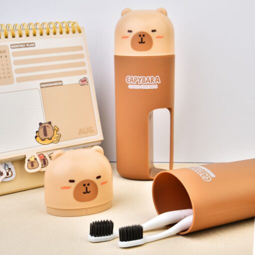 Set Cepillo de Dientes + porta Cepillo - Capybara - Imagen 4